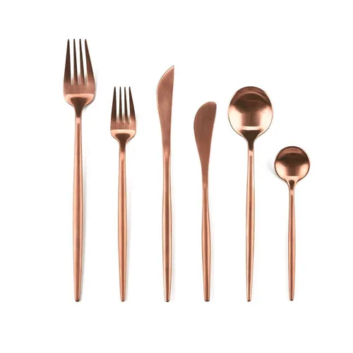 Burnt Rose Cutlery - Teaspoon