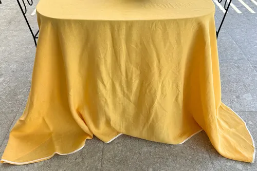 Apricot Cream Tablecloth