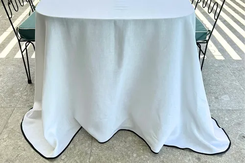 Lucent White Tablecloth