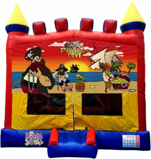 Pirate Cove Themed Bounce House Rental