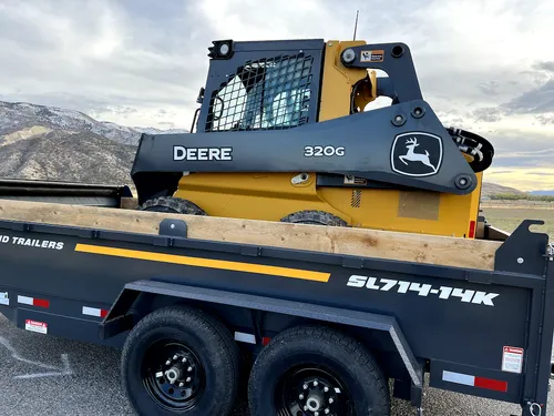 Skid Steer and Dump Trailer