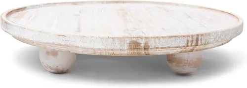 Rustic Round Risers White