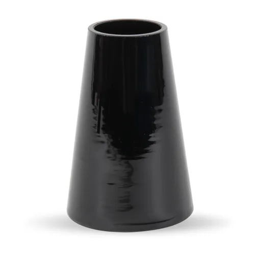 Black Tapered Bud Vase