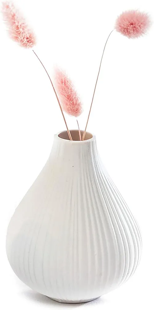 Mini Bud Vases White