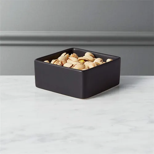 Square Mini Bowls Black