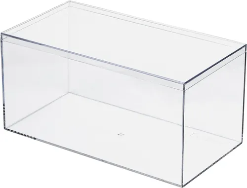 Rectangle Lucite Box with Lid