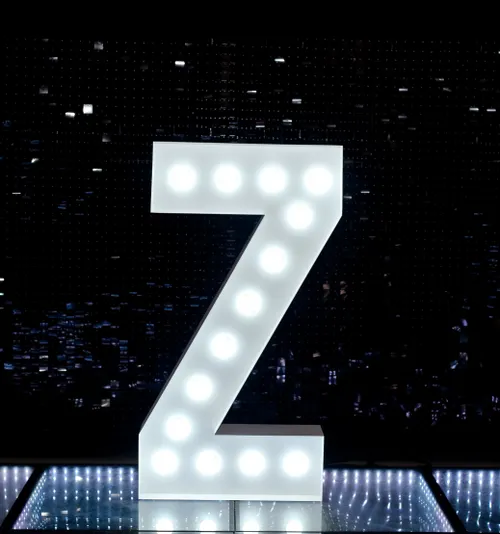Light Up Letters - Z