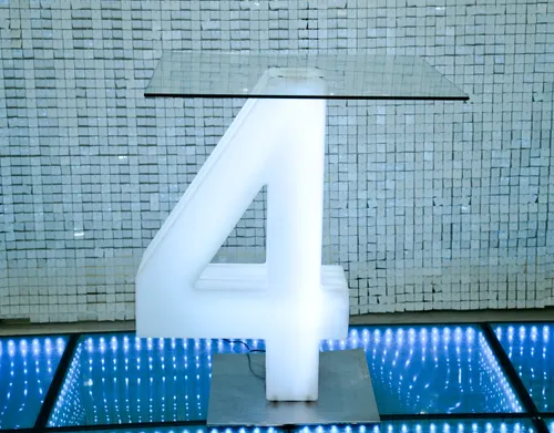 LED Number Cake Stand - 4