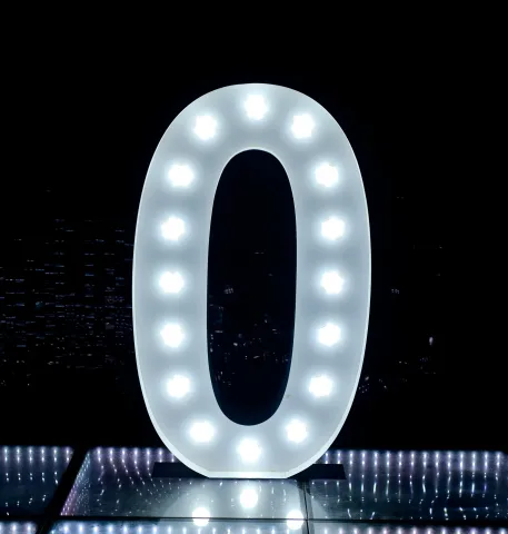 Light Up Number - 0