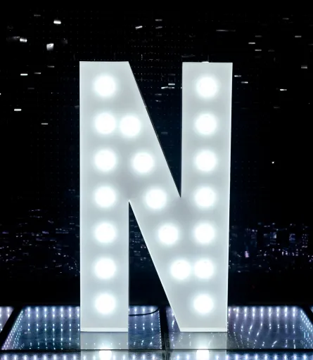 Light Up Letters - N