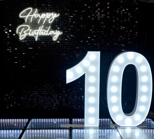Light Up Number - 10