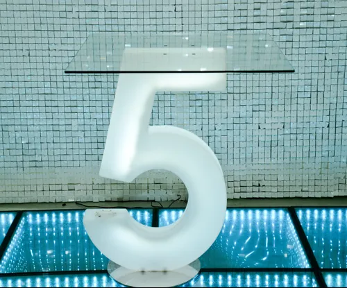 LED Number Cake Stand - 5