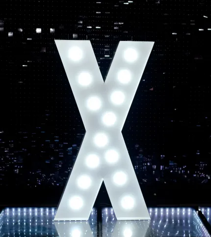 Light Up Letters - X