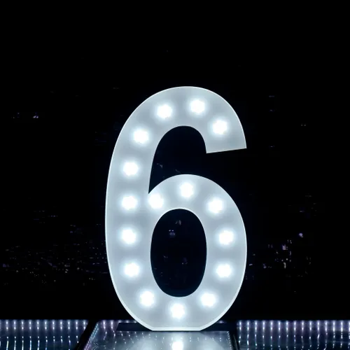 Light Up Number - 6