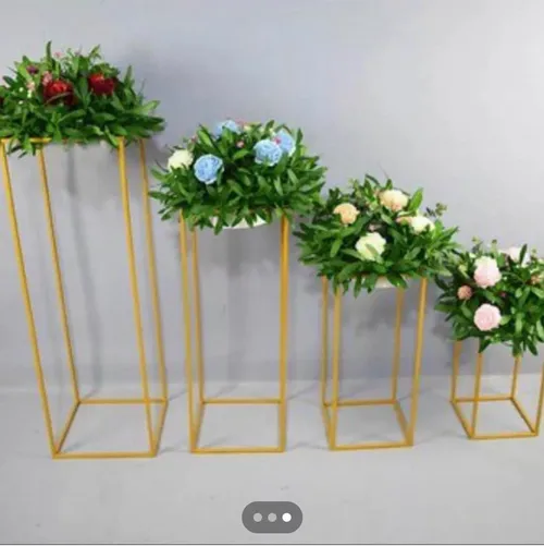 Gold Flower Stand