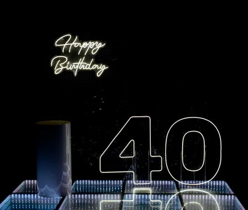 Neon Number - 40