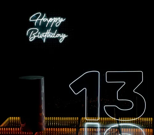 Neon Number - 13