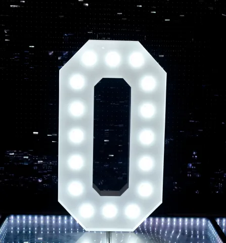 Light Up Letters - O