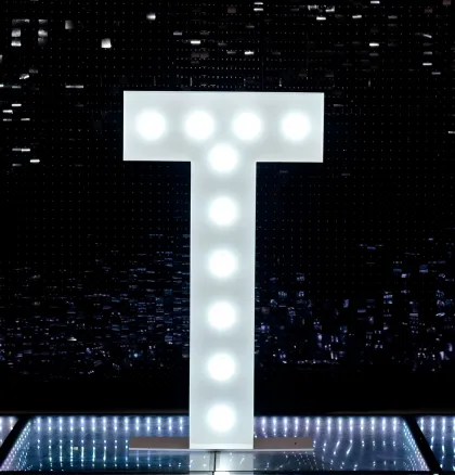 Light Up Letters - T