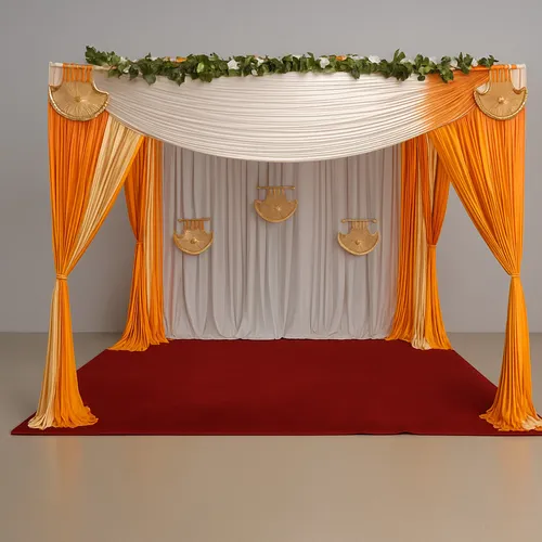 Ivory Wedding Mandap