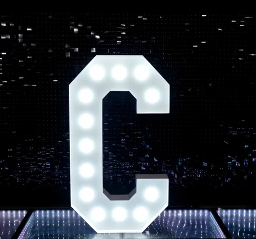 Light Up Letters - C