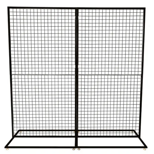 Rectangular Mesh Wall - Black