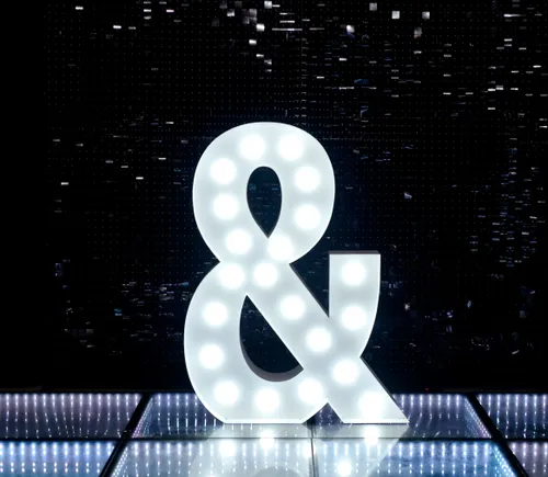 Light Up Letters - &