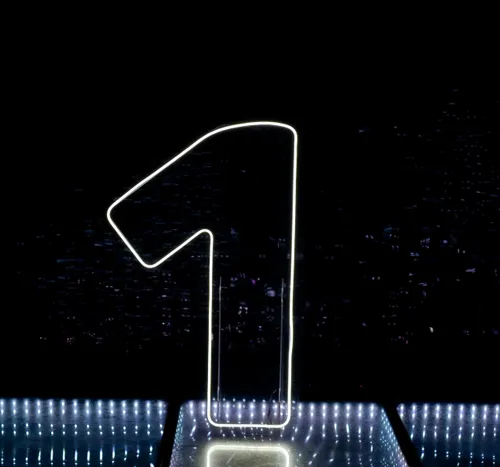 Neon Number - 1