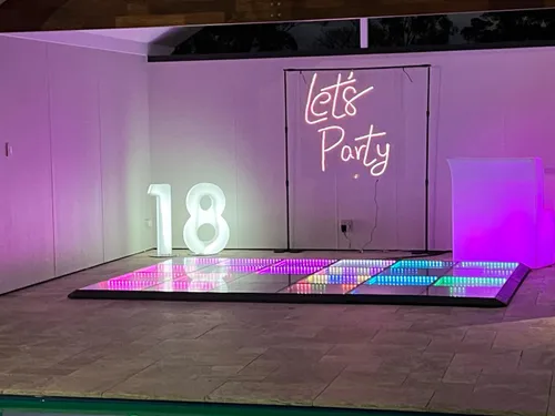 Neon Sign - Let's Party Big