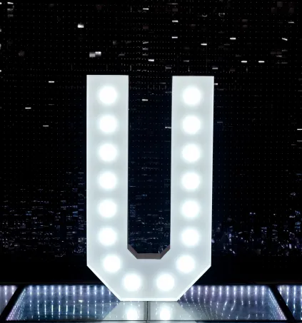 Light Up Letters - U