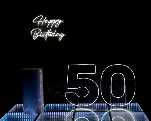 Neon Number - 50