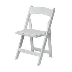 Americana Chair - White Foldable Chair