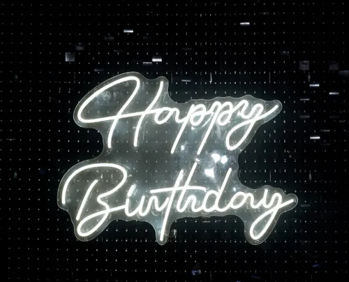 Neon Sign - Happy Birthday