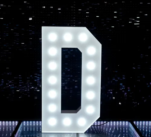 Light Up Letters - D