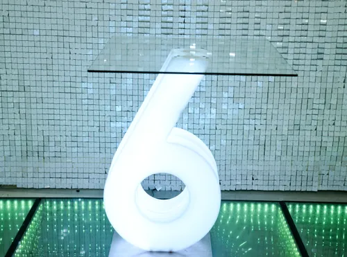 LED Number Cake Stand - 6