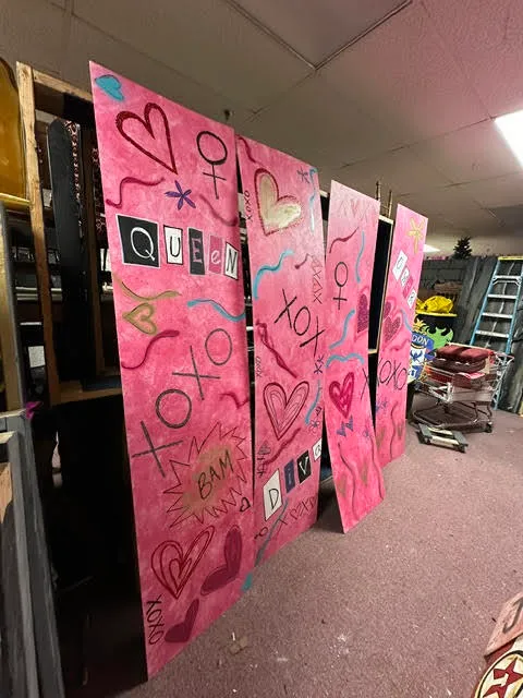 Mean Girls Stage Borders (Set of 4, 2feet by 8 feet)