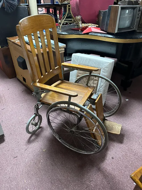 Wooden Wheel Chair