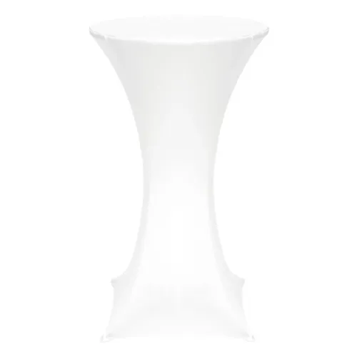 Nappe Cocktail blanche spandex