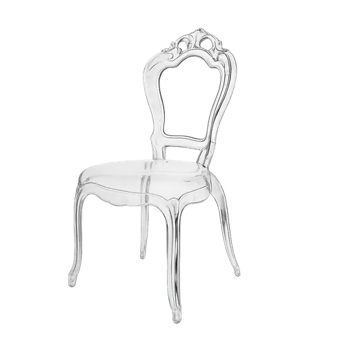 Chaise en acrylique