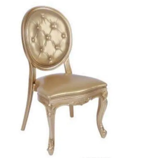 Chaise marié or