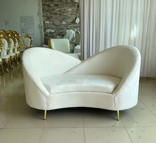 Sofa de mariés blanc
