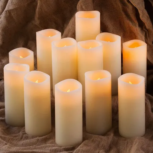 Chandelle avec batterie