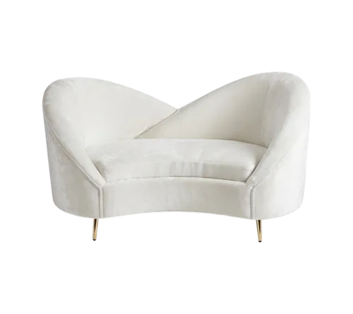 Sofa de mariés blanc