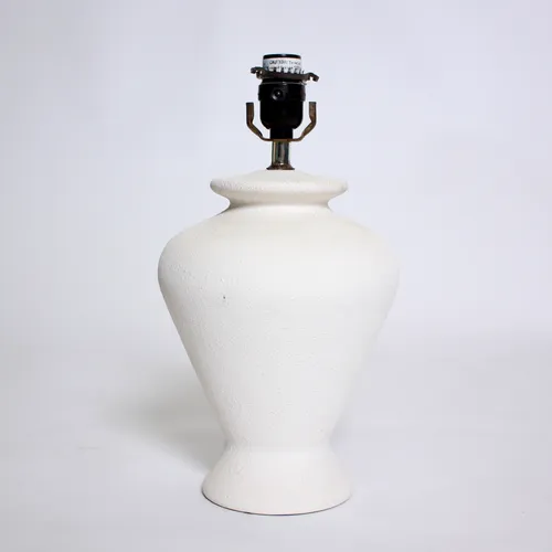 Ceramic White Lamp