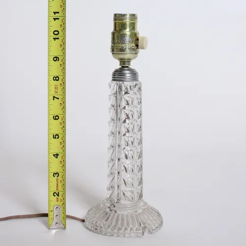 Glass Lamp w/ Glass Base 