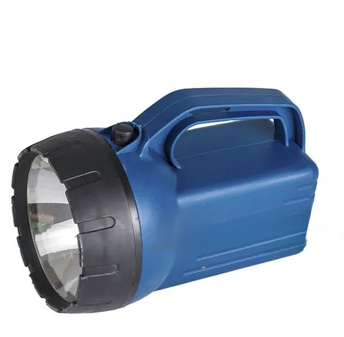 Blue Plastic Retro Flashlight