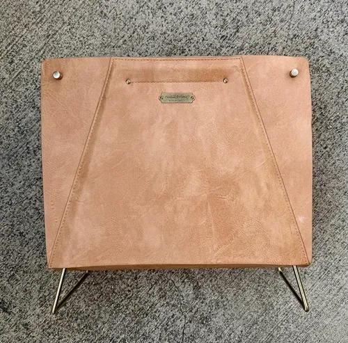 Natural Leather Magazine rack