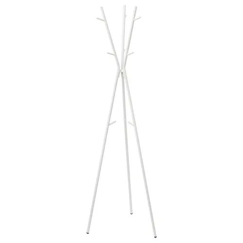 White Metal Modern Coat Stand