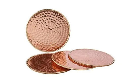 Copper coasters (Set of 4)