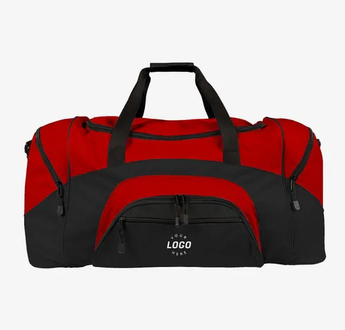 Red/black Large Duffle Bag